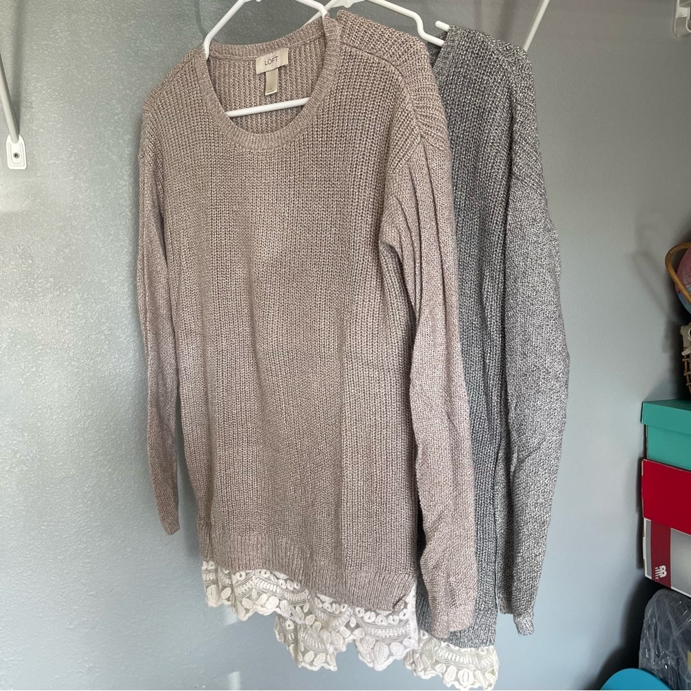 2 Loft Sweaters for the Price of One!